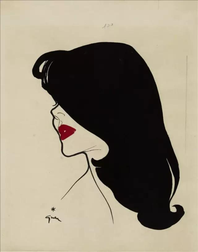 时尚插画大师之一René Gruau