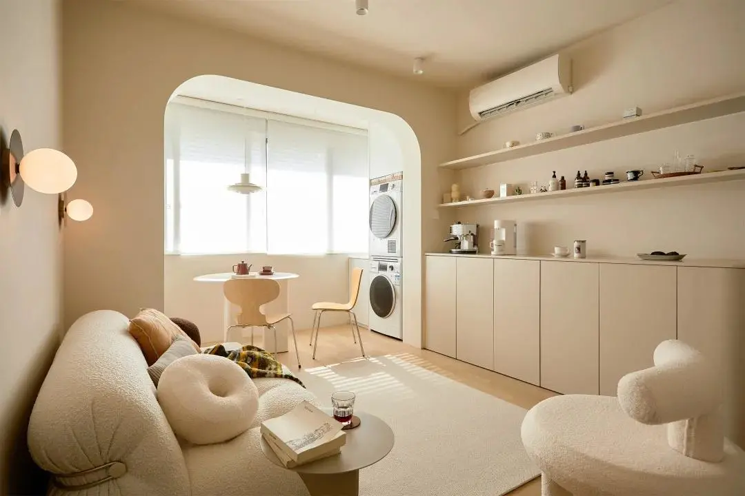 奶油风家居，营造纯净柔和的高颜值空间