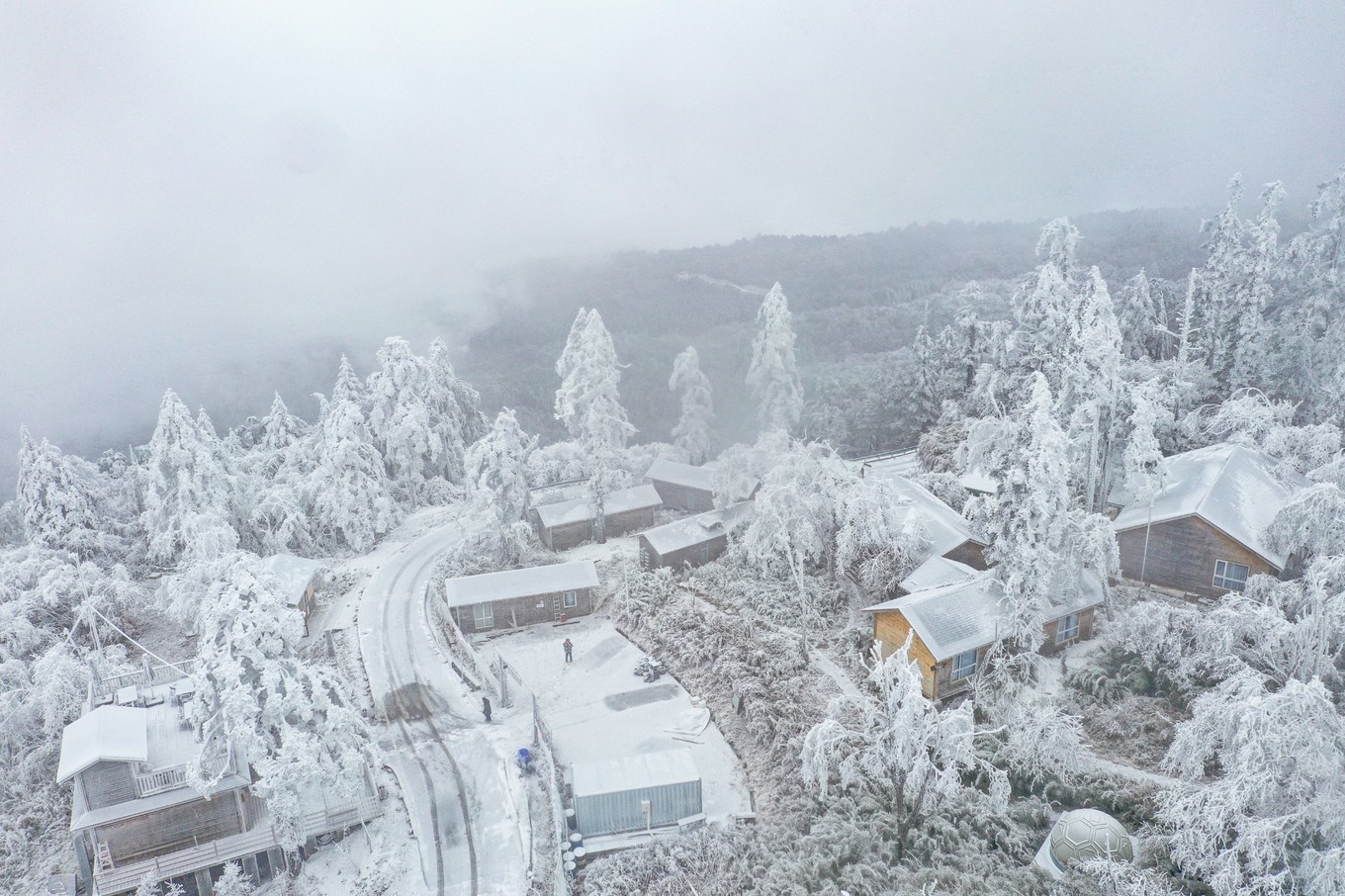 云海之上，贡嘎之巅，王岗坪冰雪之旅
