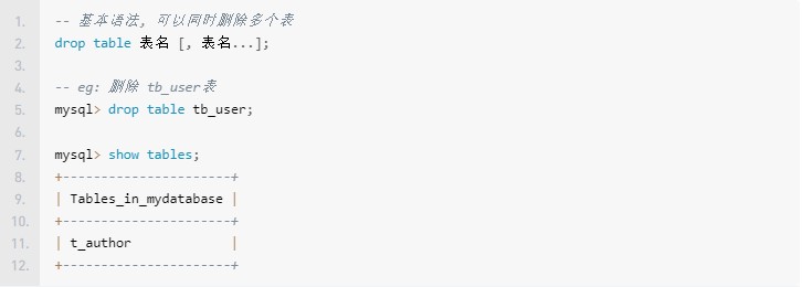 MySQL數(shù)據(jù)庫 數(shù)據(jù)表創(chuàng)建教程
