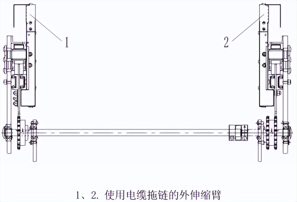 密集存储穿梭车伸缩货叉的设计研究