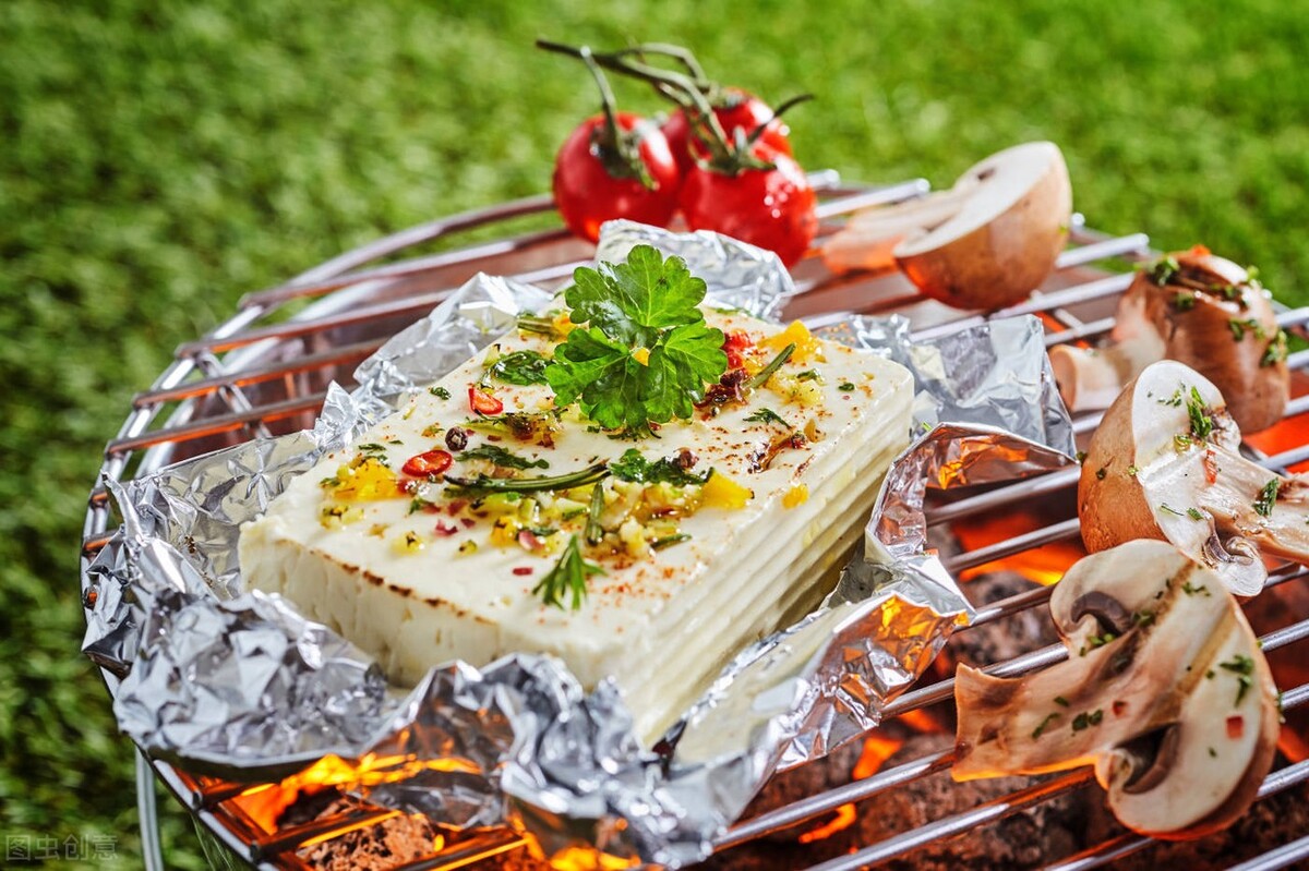 吃烧烤发朋友圈的文案