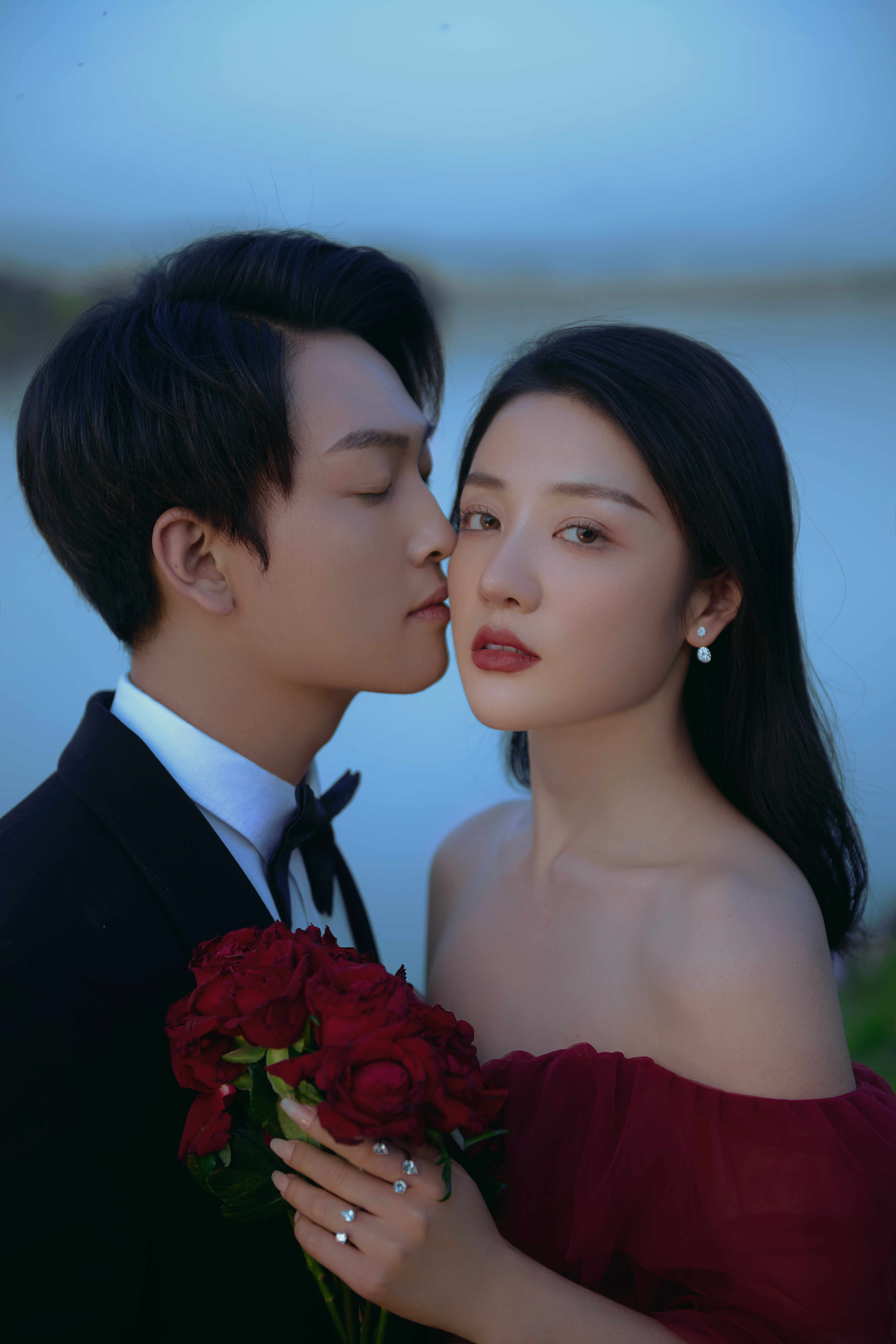 红色婚纱照有多高级(高级的婚纱照)