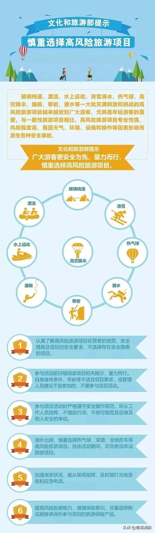 慎重选择高风险旅游项目