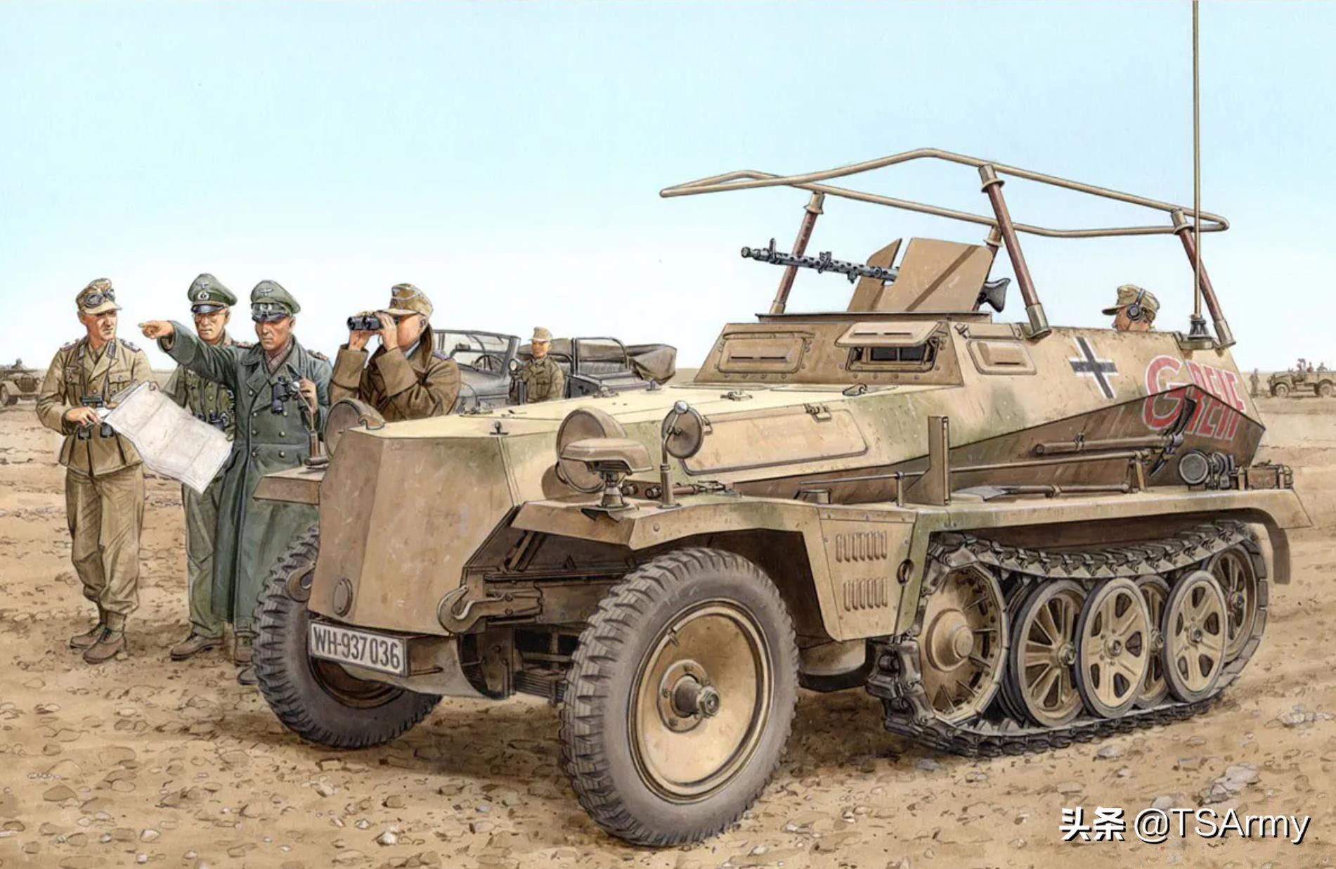 二战期间的23种装甲战车总览(二战期间的23种装甲战车总览图) - 趣味