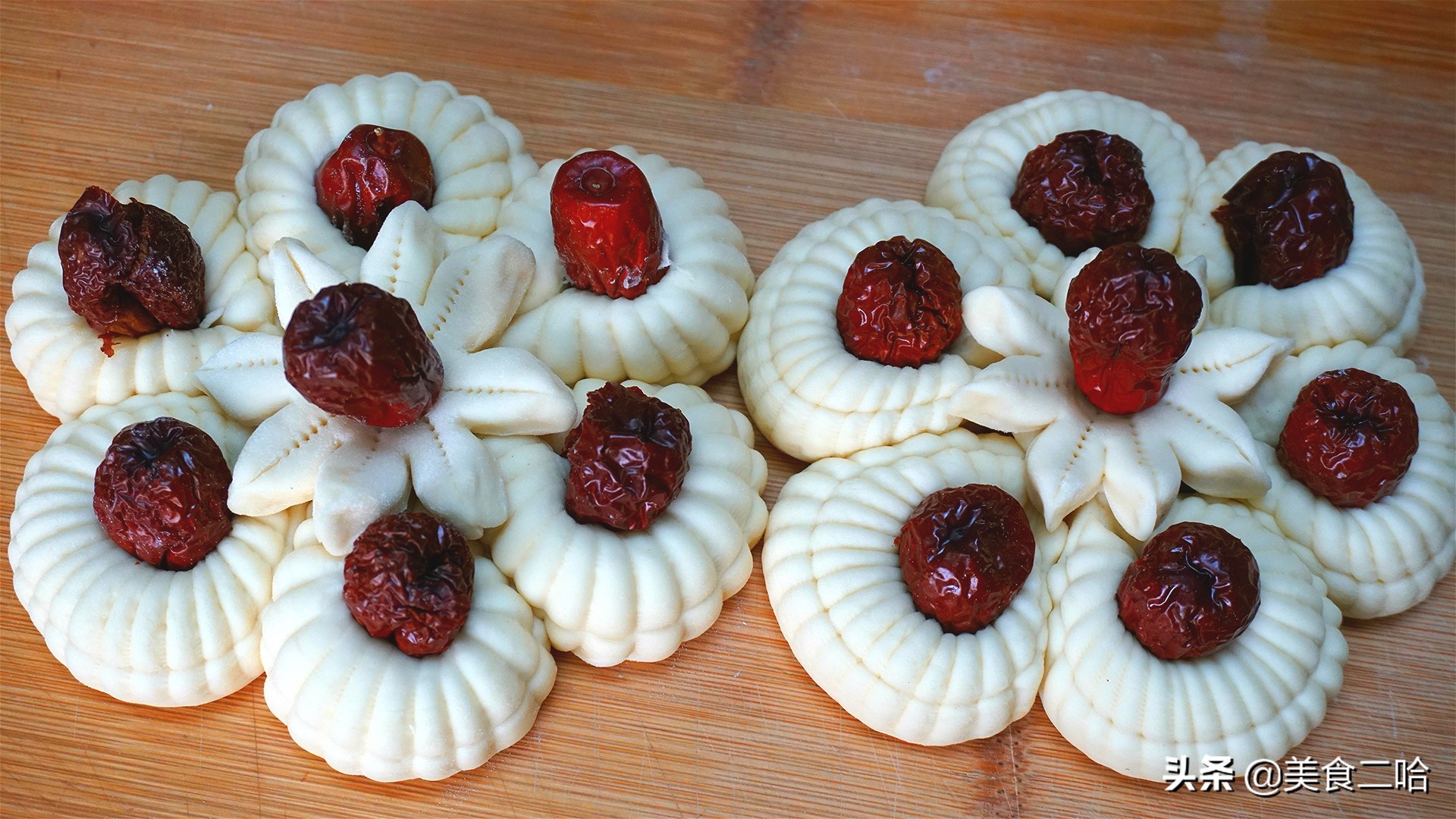 蒸枣馒头的做法大全图解(蒸枣花馍4种经典做法)