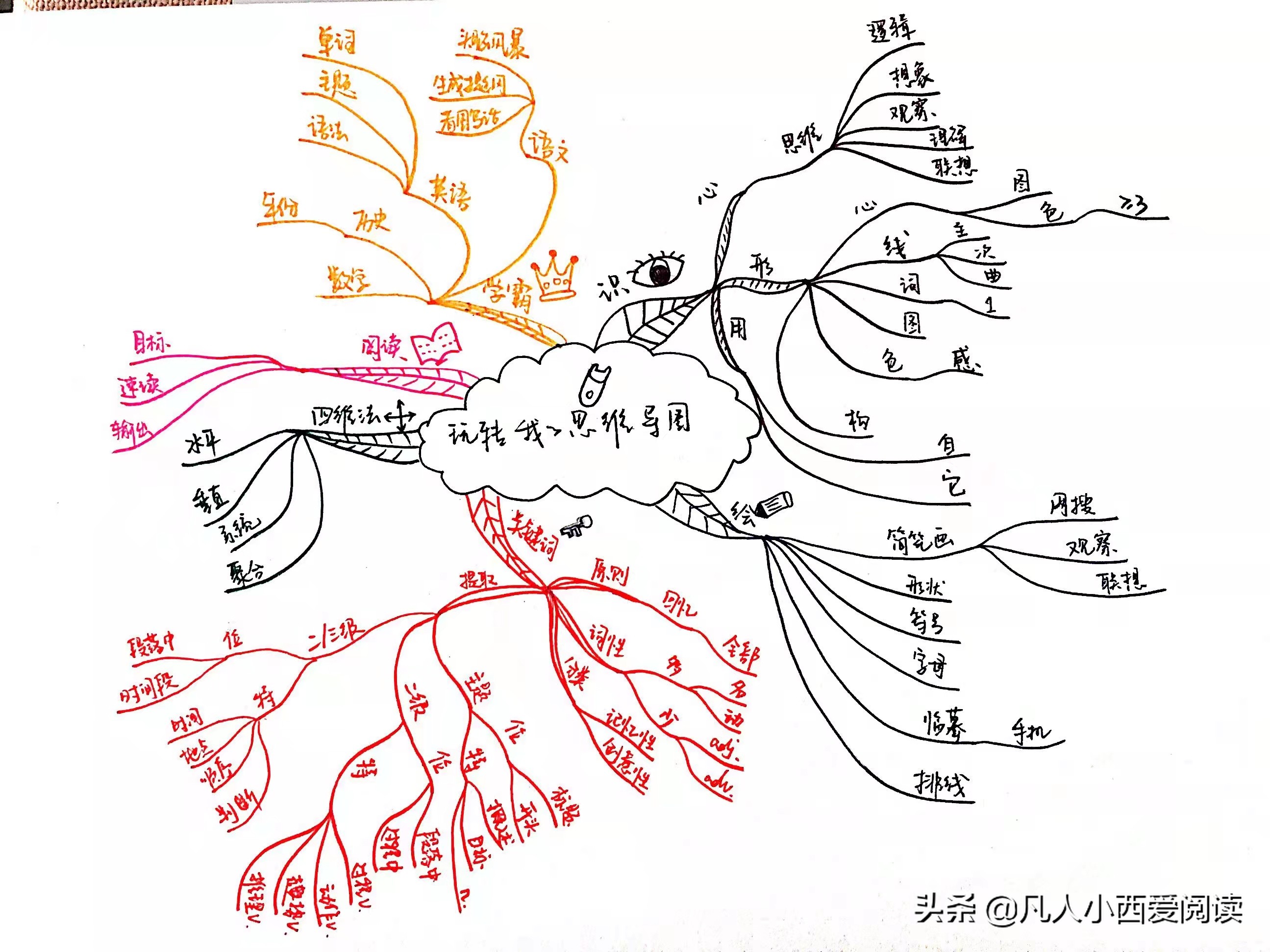 如何使用思维导图让学习更高效？