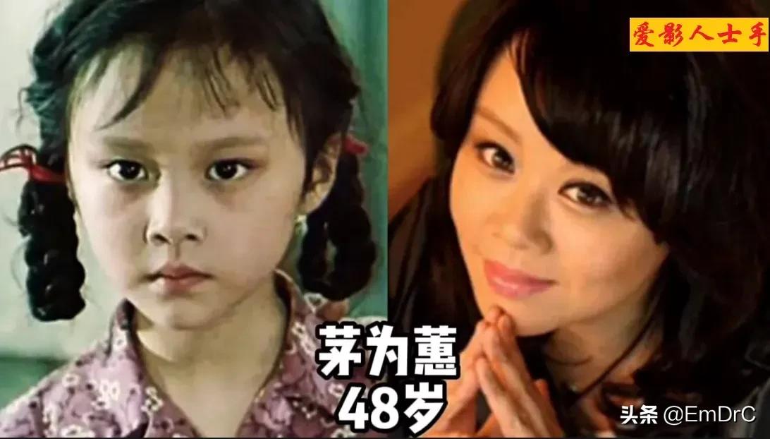 童星长大前后的对比差距很大