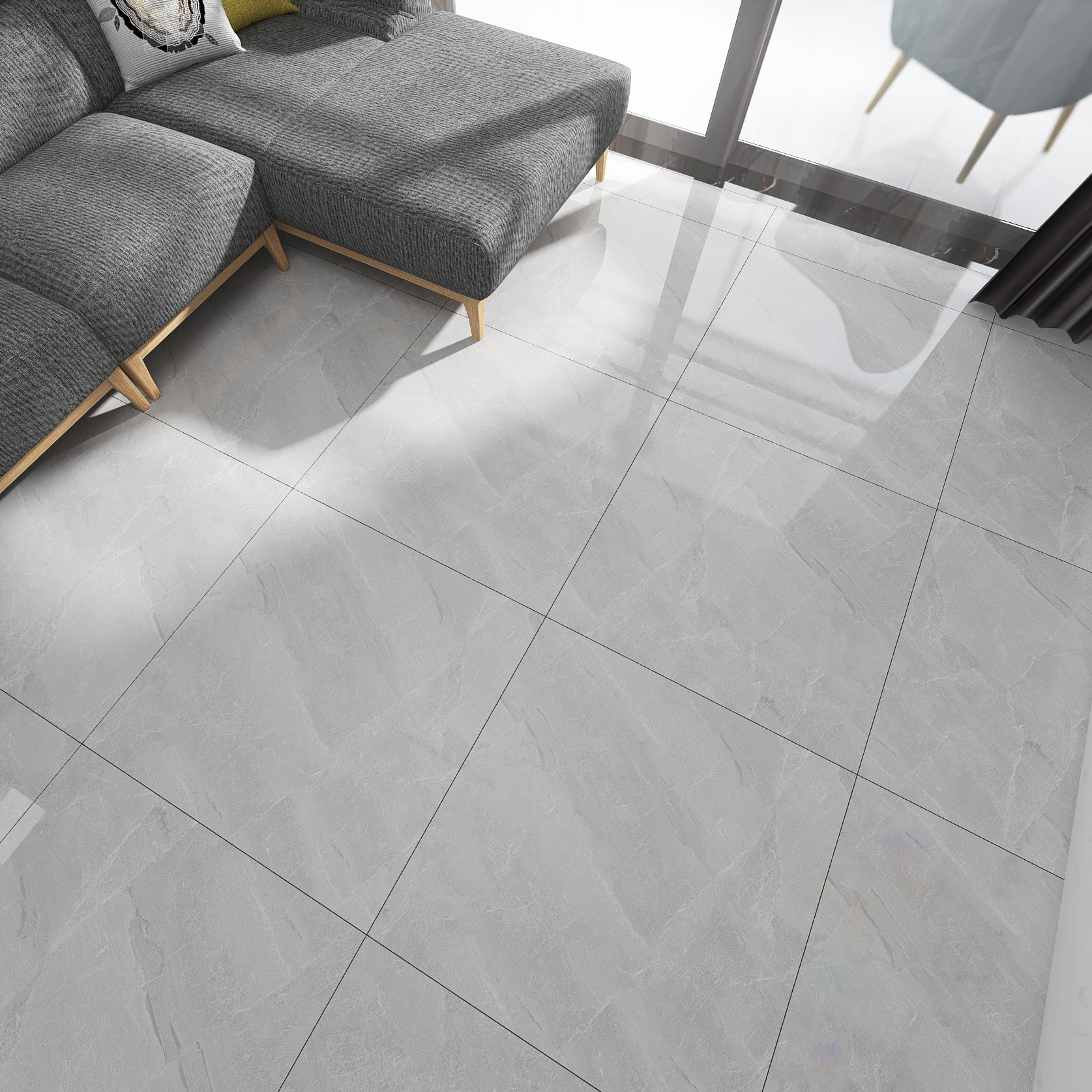 客厅瓷砖用什么牌子好(采光不好,客厅装修应该选什么样的瓷砖?