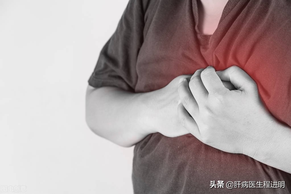 肝病患者會出現哪幾種胸部並發症？