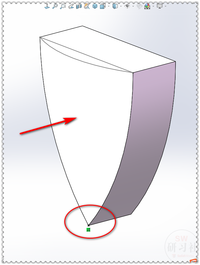 用SOLIDWORKS画个鱼鳞花瓶，绘图很简单，就是运算有点慢