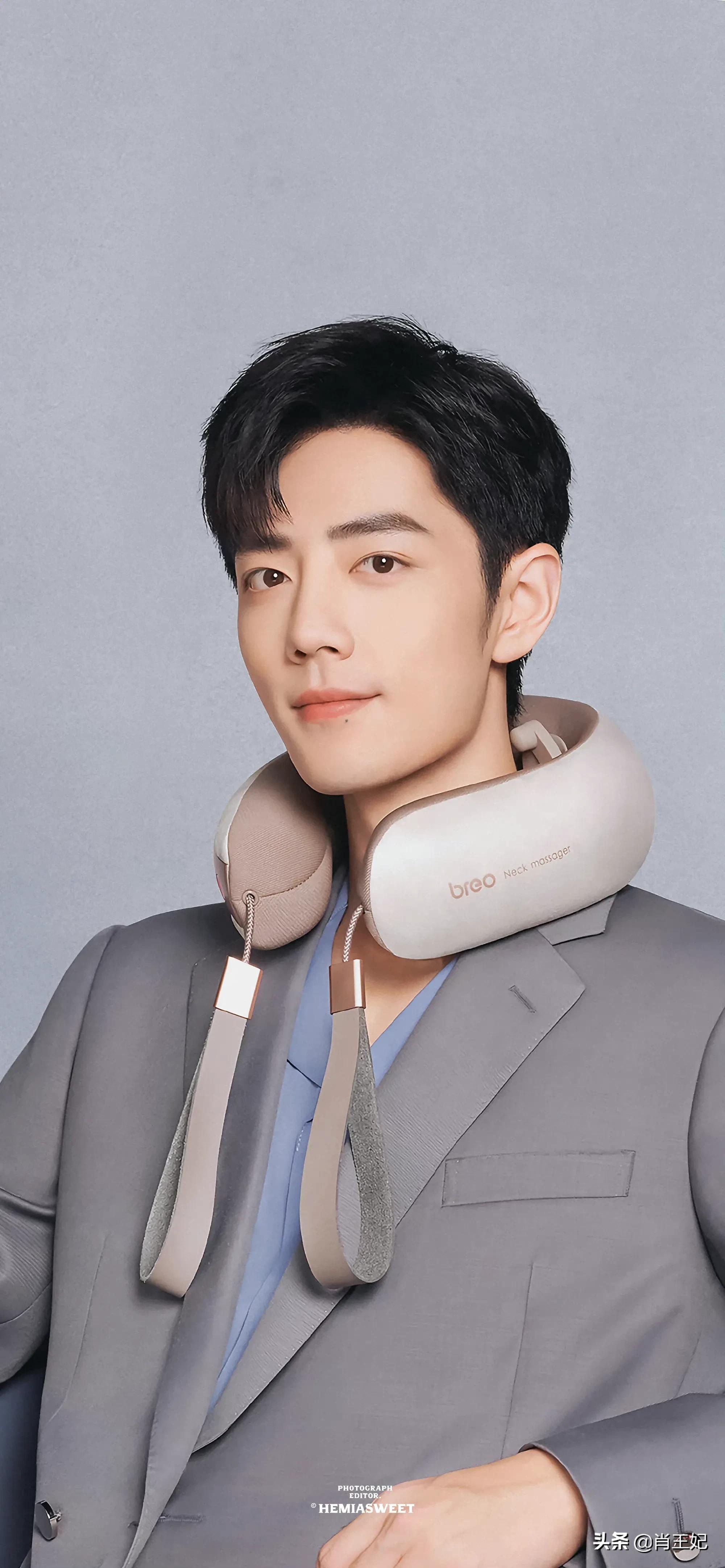 肖战他可真帅啊,帅到没边呀,这身材比例可太完美了