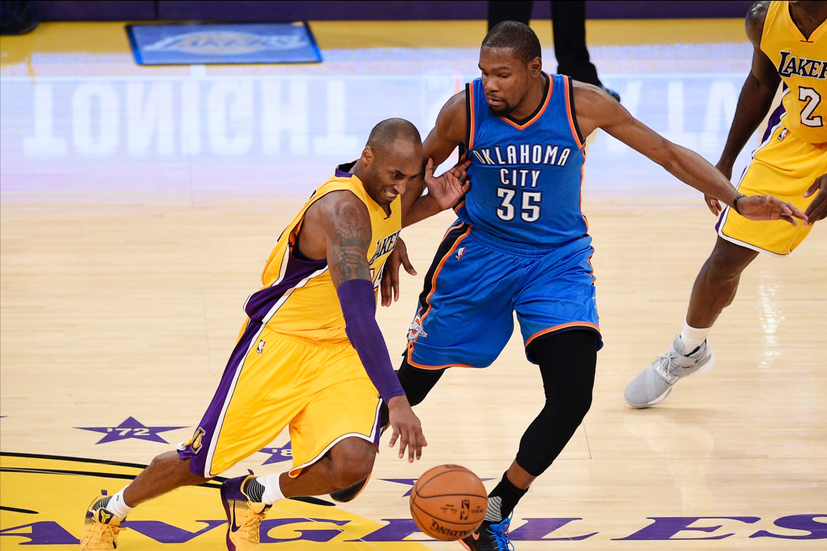 为什么nba得分那么高(美媒将科比和杜兰特9项单场最高数据进行比较,谁