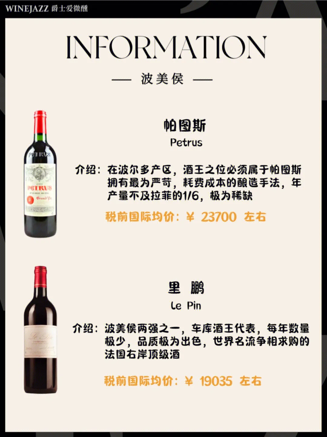 名贵红酒推荐(红酒干货法国15个大牌红酒，今天一次说清楚)
