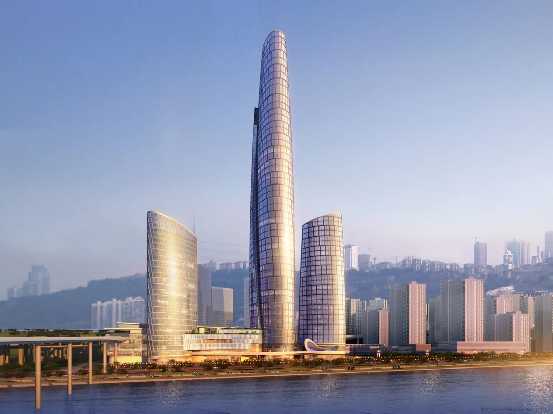 化龙桥站重庆陆海国际中心TOD:再现地铁穿楼景致 / Arup奥雅纳