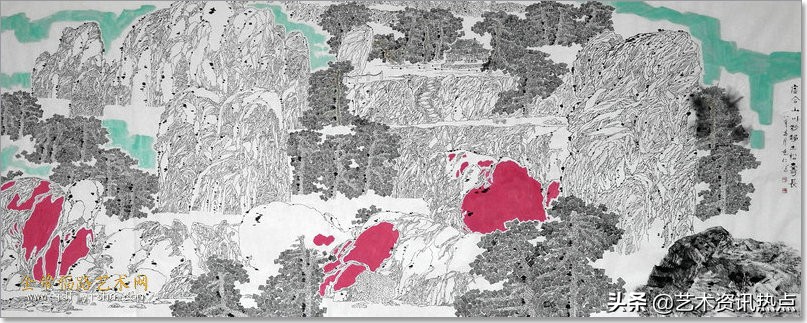 生命的纹理 心灵的气象-刘克仁先生山水画近作展