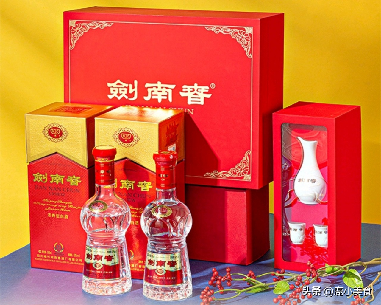 6款“高档次”的白酒礼盒,都是大牌浓香酒,春节送礼,好看有面