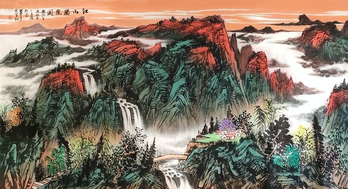 当代著名画家马治富作品欣赏
