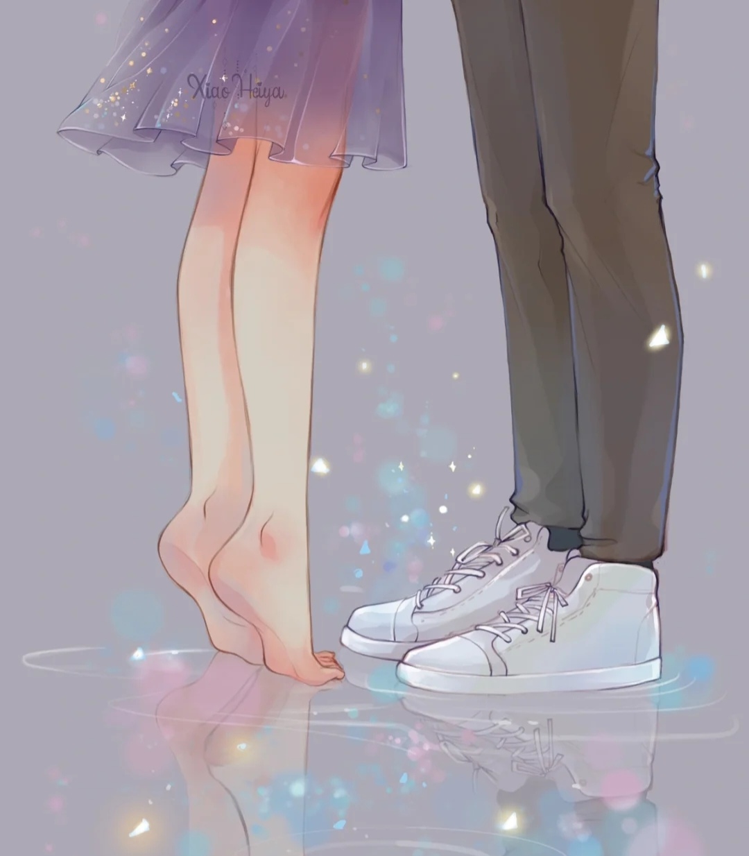 39.你不用踮脚,我会弯腰.40.风行过万里,月沉入海底