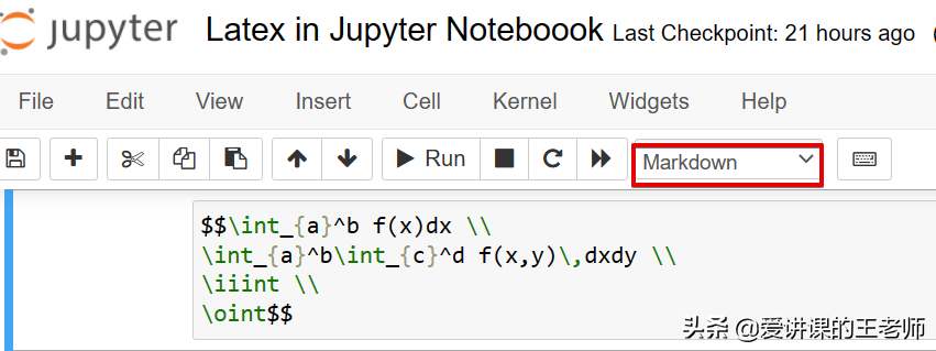 如何在 Jupyter 中使用 LaTeX