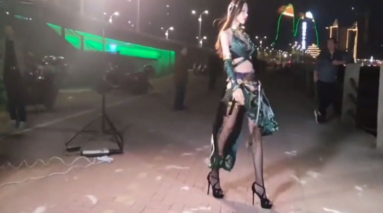 这是我见过最好看的Cosplay《永劫无间》迦南-哪边嗨