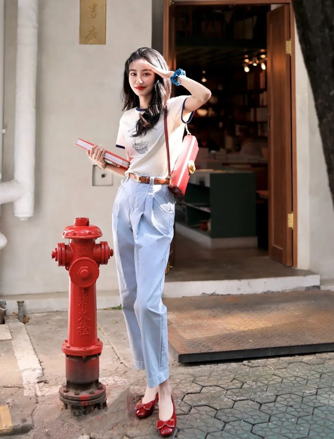 张子枫倪妮白百何这样穿T恤太好看了！|25款高颜值平价T恤get