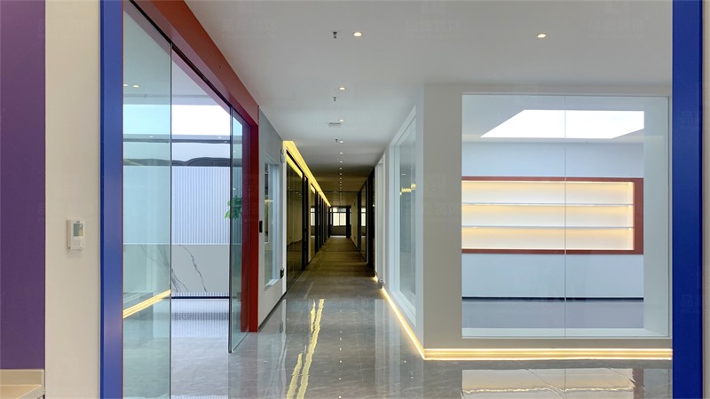 安胜智能科技办公室装修实景图