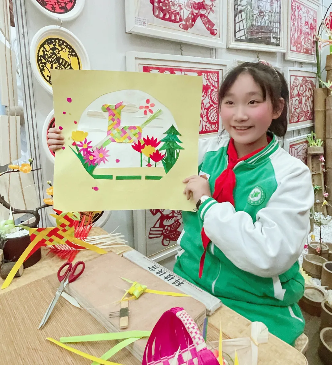 成都市双流区双华小学——竹源艺创 传承非遗之美
