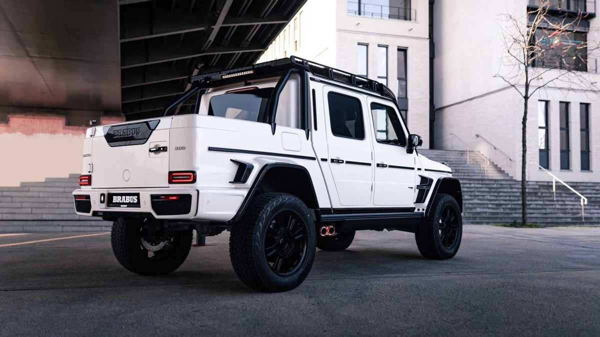 800匹的G63皮卡—Brabus 800 Adventure XLP Superwhite