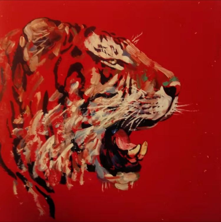 中西合璧,画全球最"凶"的纸老虎