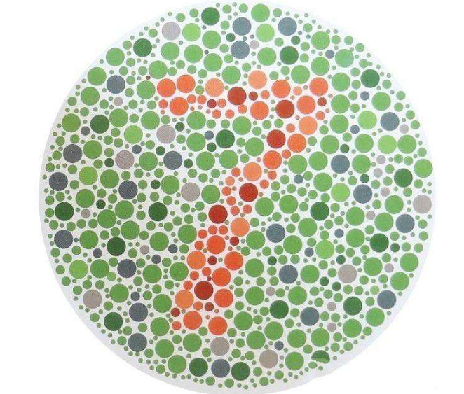 色盲测试图第六版和第五版区别