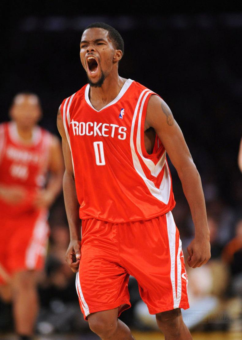 nba0号有哪些人(那些年,那些球星,那些号码(0)火箭,布鲁克斯:红白"