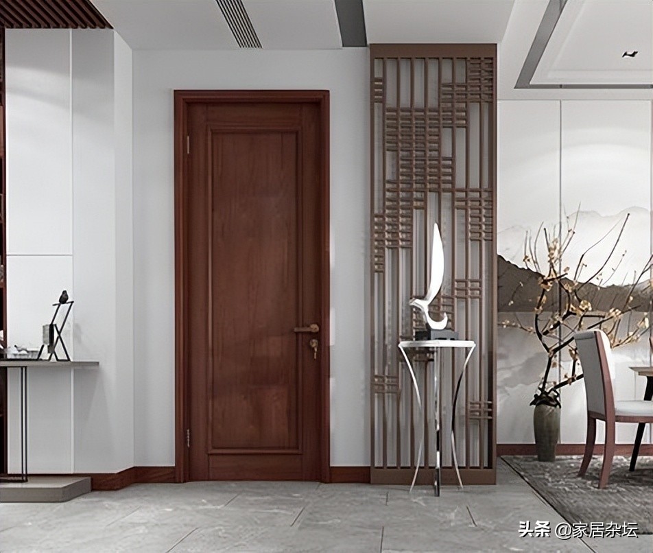 什么颜色的门好看图片(灰地砖配什么门) - 赤虎壹号