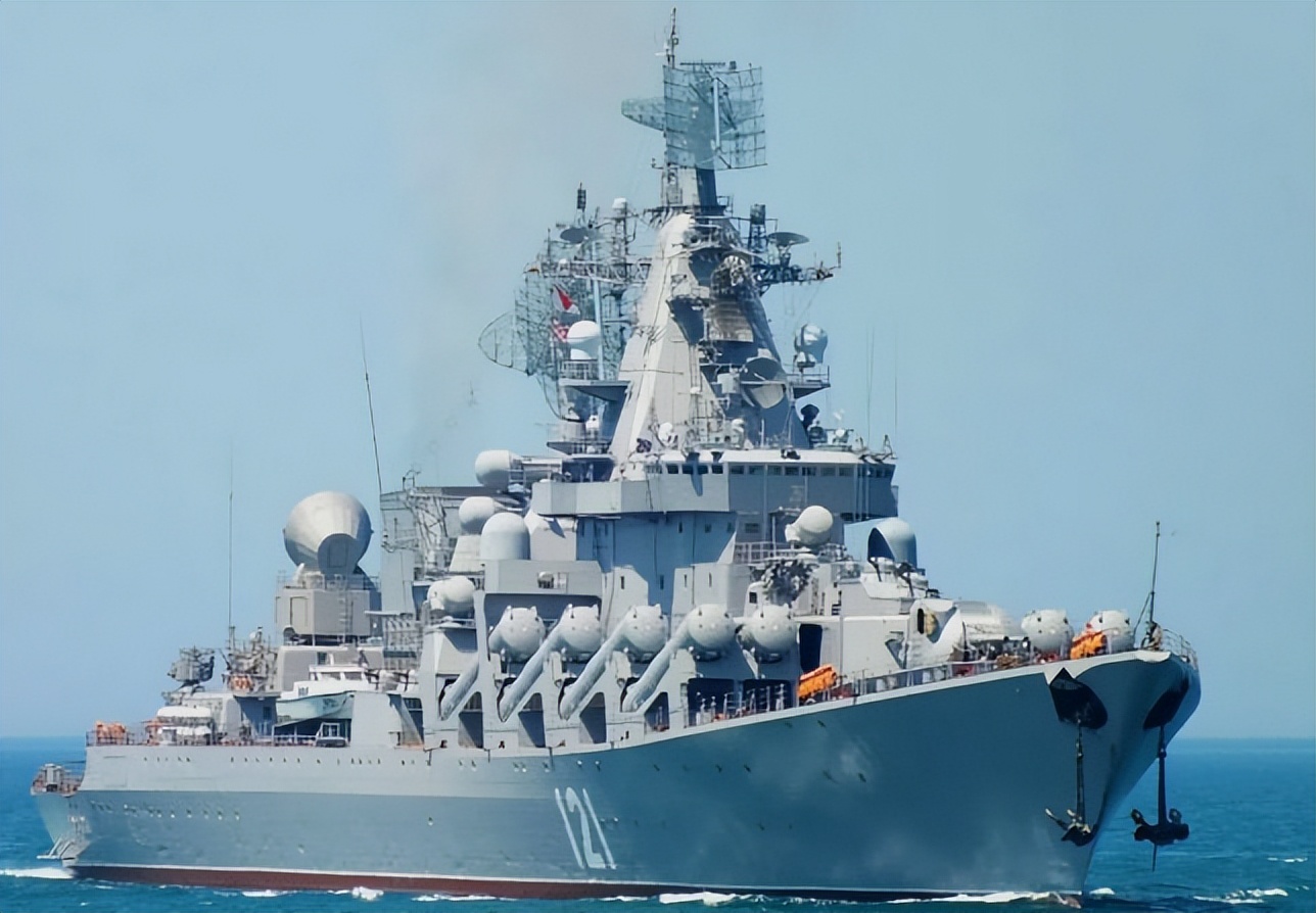 俄海军史上的奇耻大辱！“莫斯科”号导弹巡洋舰沉没