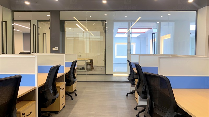 安胜智能科技办公室装修实景图