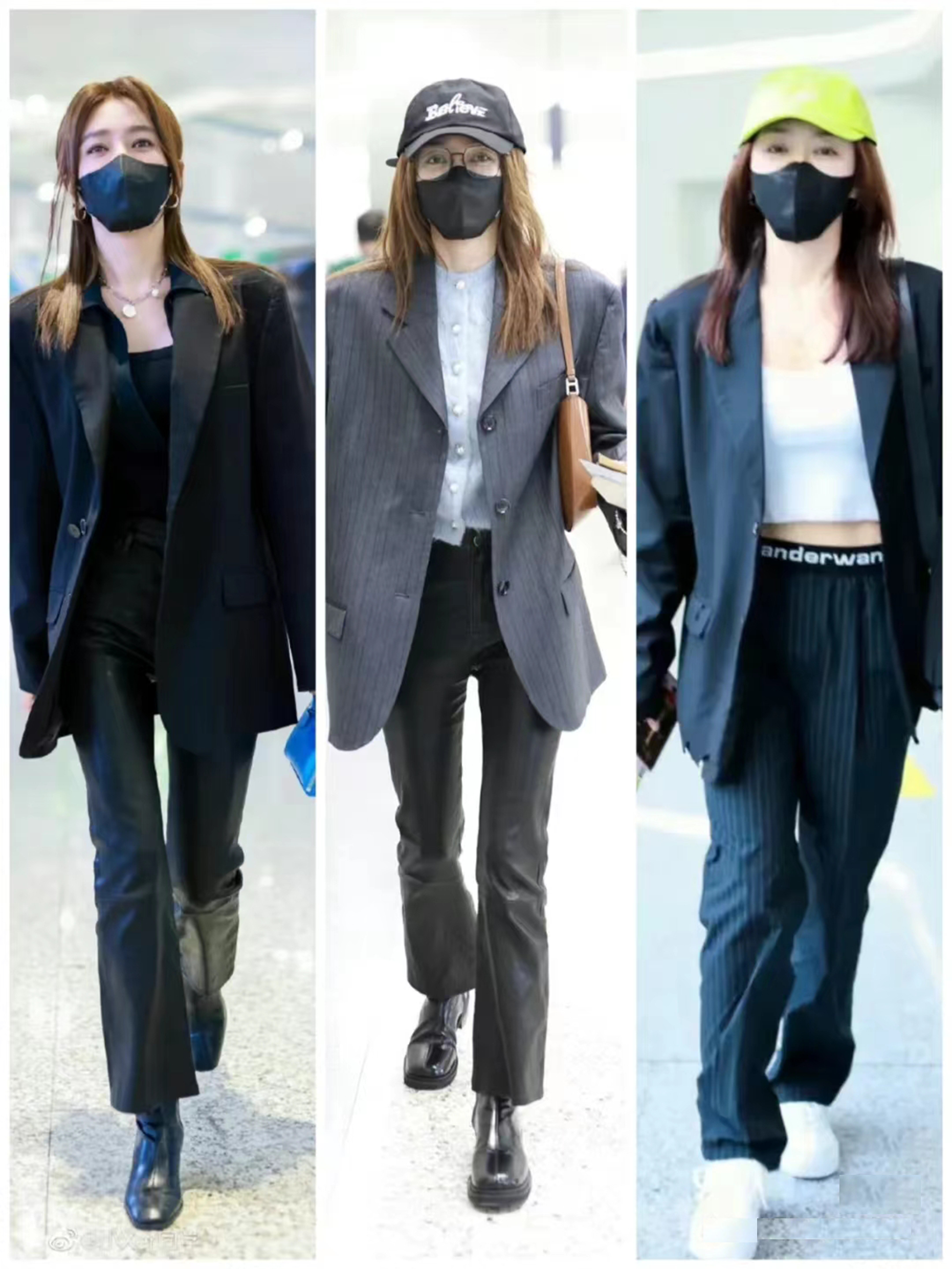 四十多岁的月光女神秦岚的私下穿搭反差巨大，妥妥的穿搭精