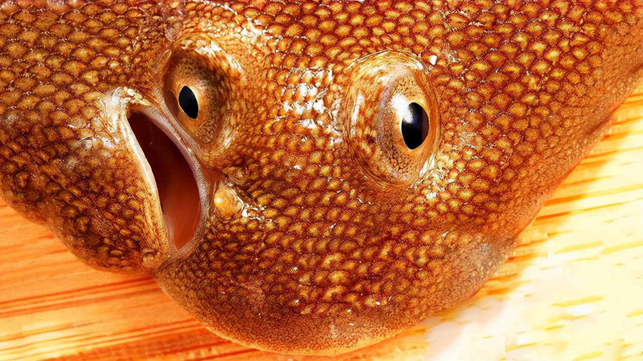 比目鱼小的时候是左右对称的,为什么长大了眼睛就挤到一侧了?