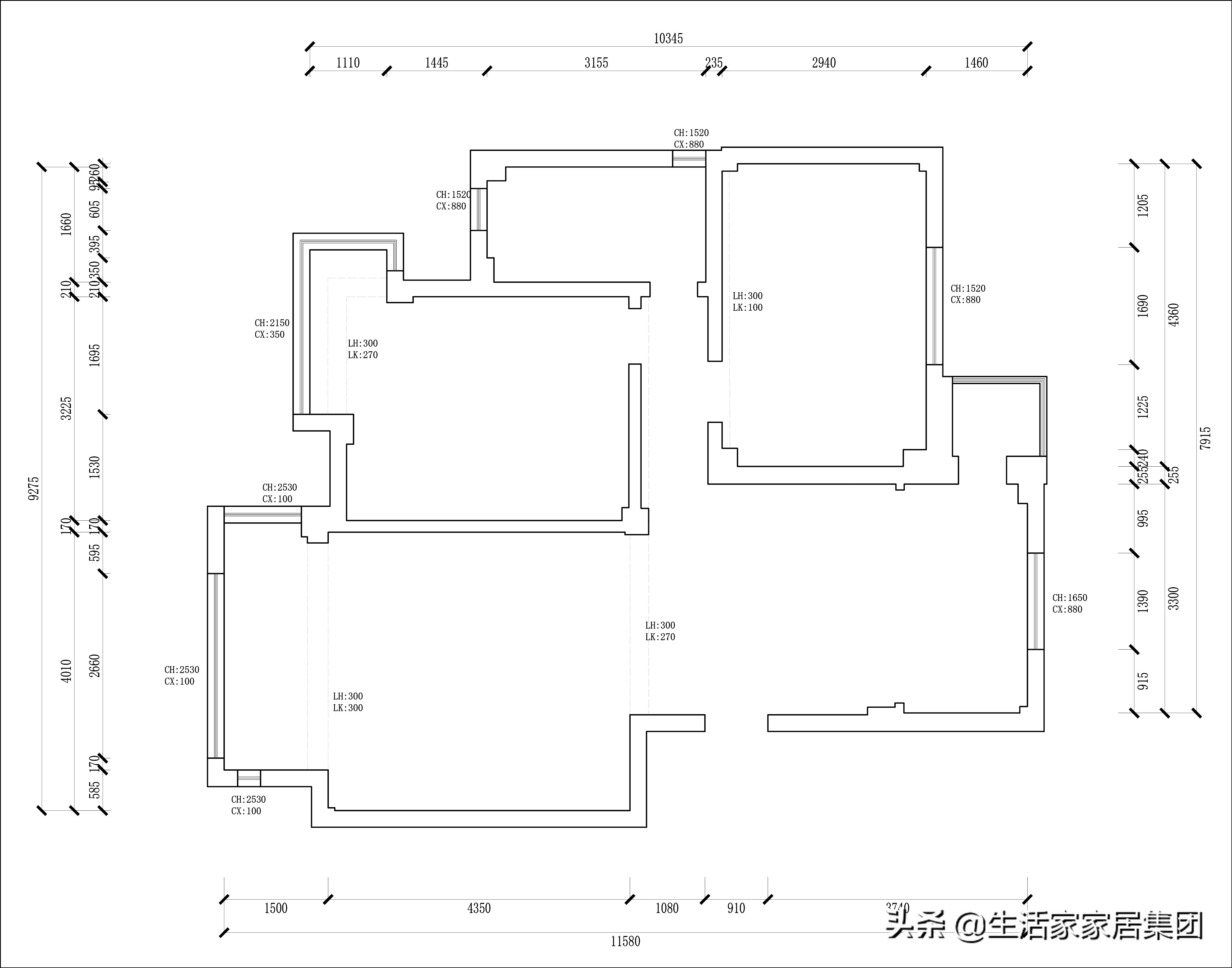 装修实景案例：艺术漆、圆弧顶，灯光好精致！侘寂风也可以不冷淡