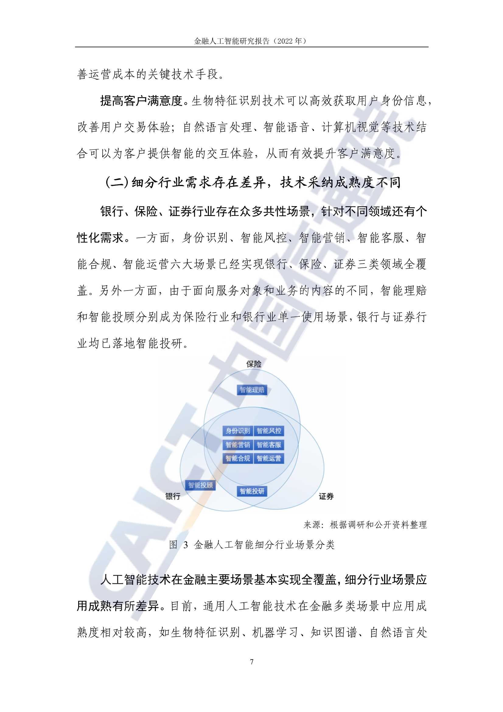金融人工智能研究报告（2022）