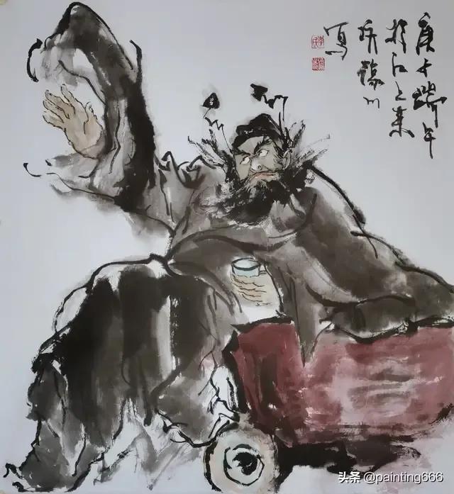 钟馗图片(国画钟馗欣赏129幅！喜欢的收藏)