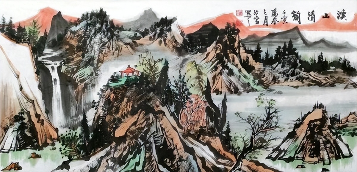当代著名画家马治富作品欣赏