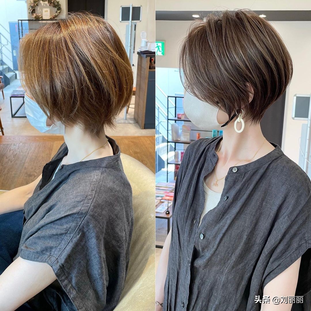 短发后脑勺图片(这才叫换发型) - 赤虎壹号