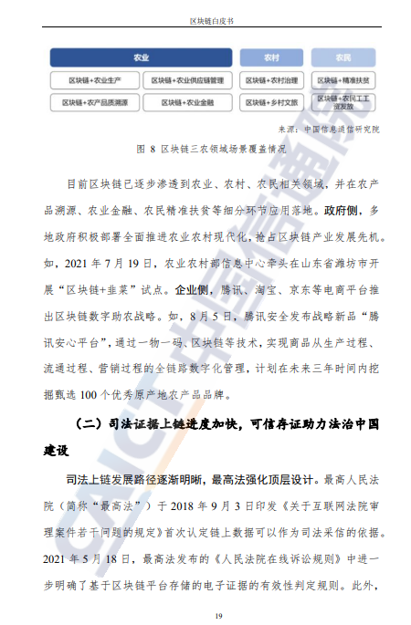 转｜数据报告：《区块链白皮书》（2021）