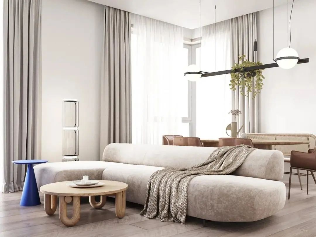 奶油风家居，营造纯净柔和的高颜值空间