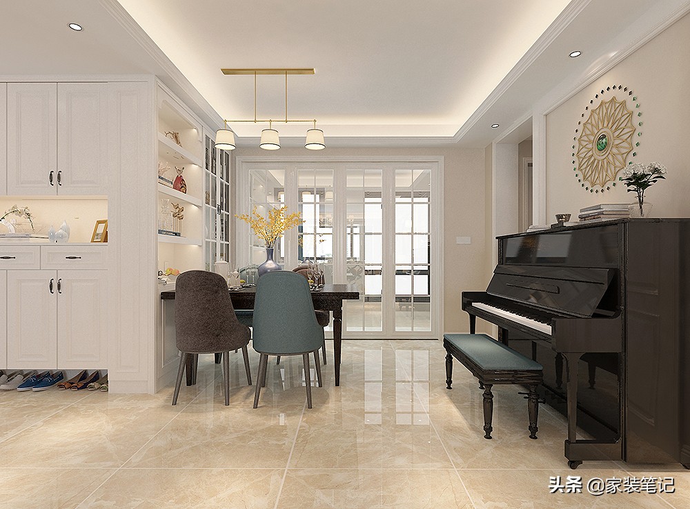 看了桂林夫妻的新房装修，让我喜欢上了美式风格，时尚前卫又实用