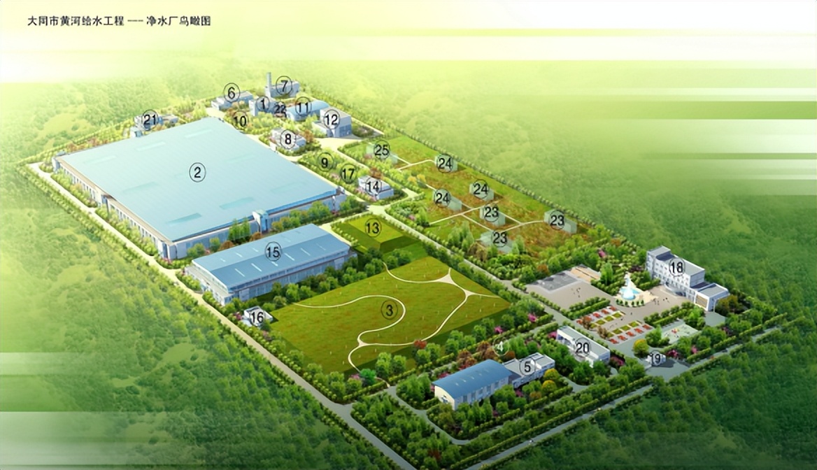 德瑞洁能为大同市口泉水厂替换旧燃煤锅炉，安装地下水源热泵系统
