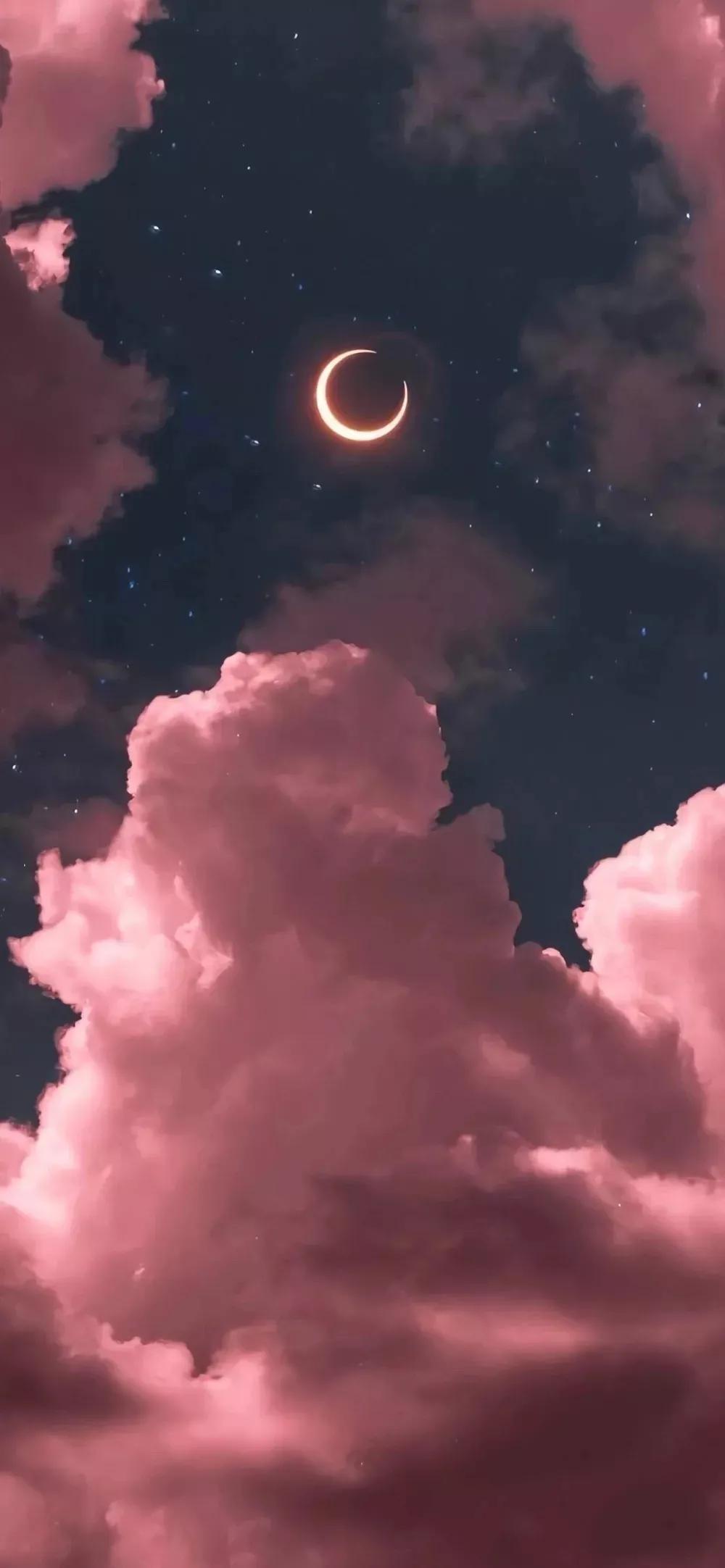 你是我的星辰大海～星空,月亮系列壁纸,背景图