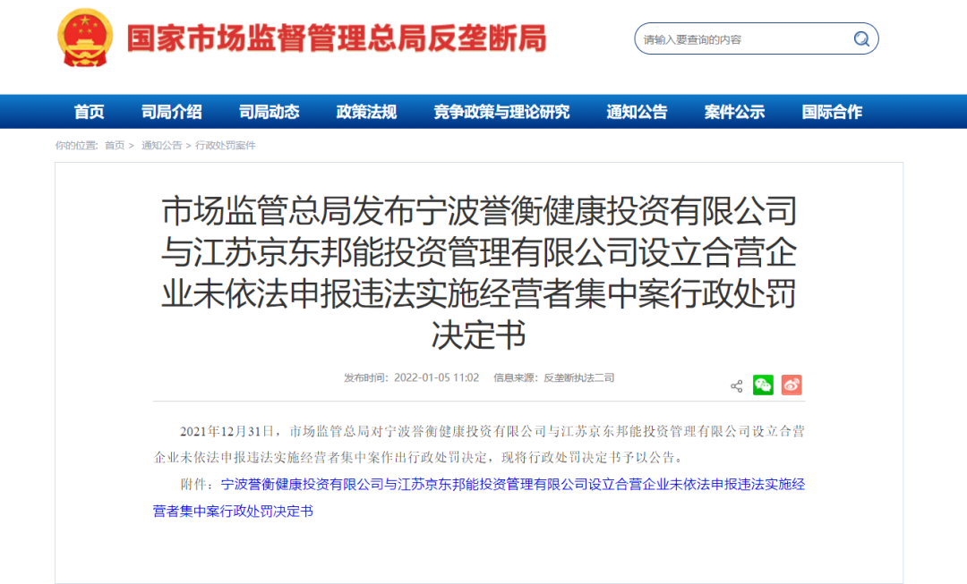 反垄断出手！医药行业遭最大罚单