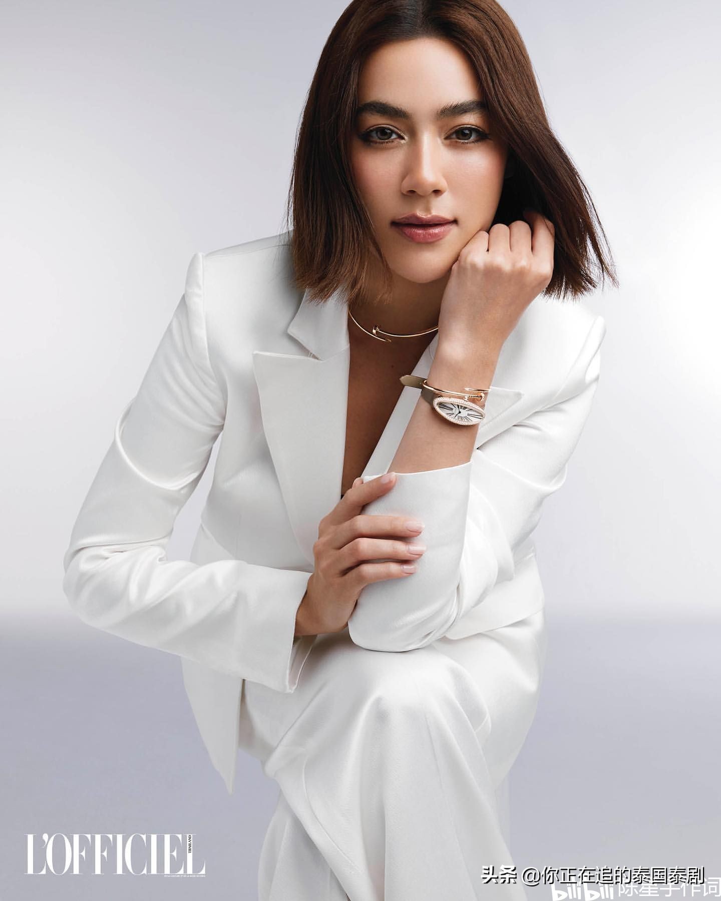 泰国明星夫妇MarkPrin和Kim求婚后首刊杂志：四部新泰剧备受期待