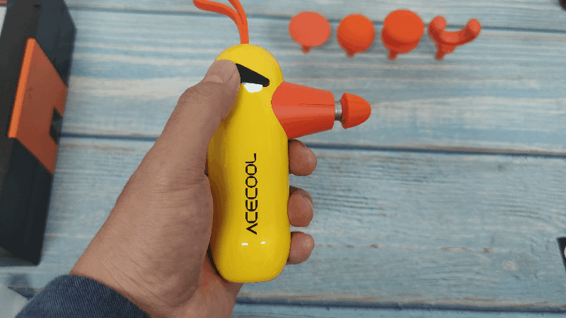 运动随身带，即刻解疲惫，ACECOOL粒子重塑-小鸟斗士筋膜枪体验